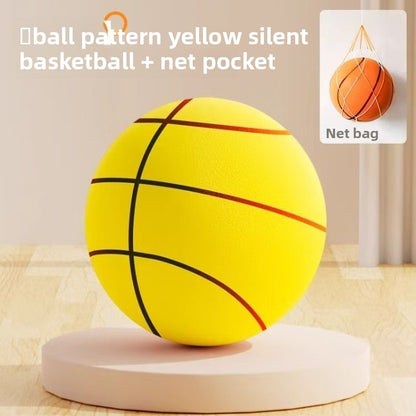 Silent PU Foam Basketball for Kids Indoor Play