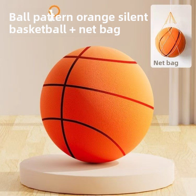 Silent PU Foam Basketball for Kids Indoor Play