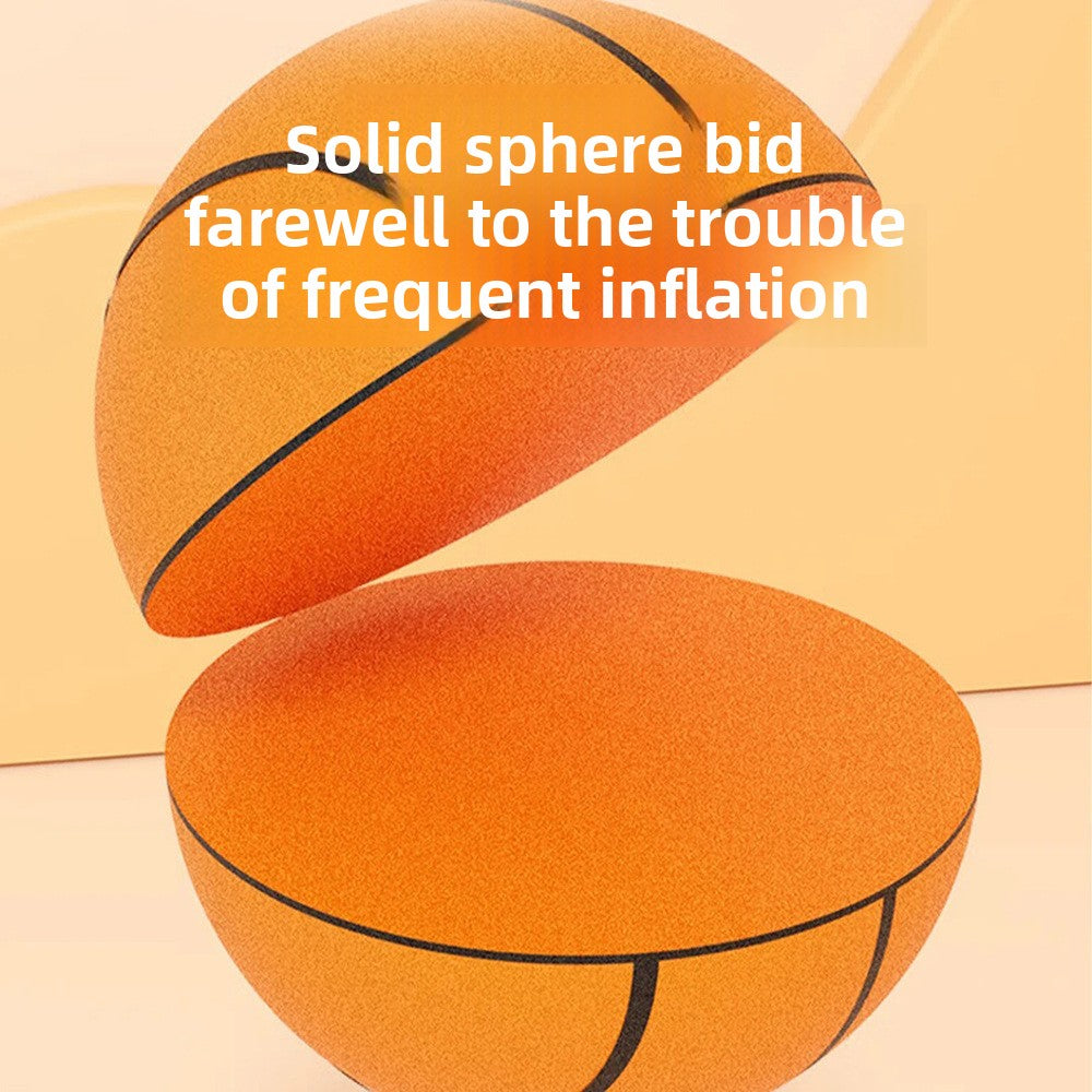 Silent PU Foam Basketball for Kids Indoor Play